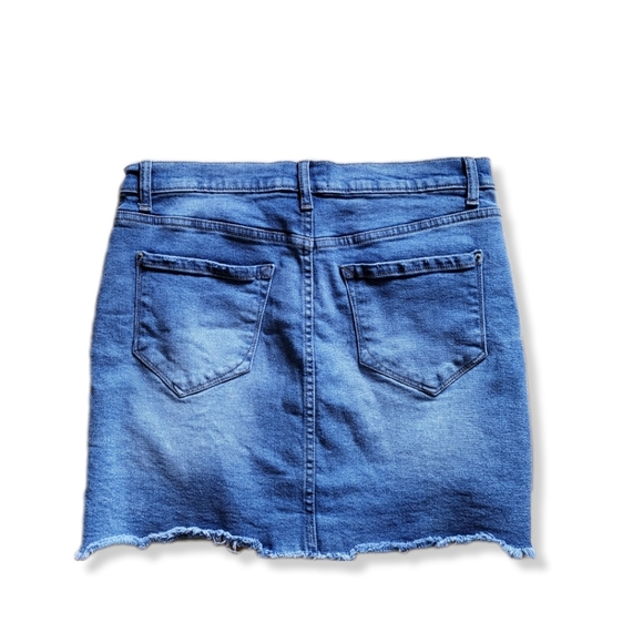 KENSIE DENIM SKIRT SZ 4/ 27 - Picture 2 of 3